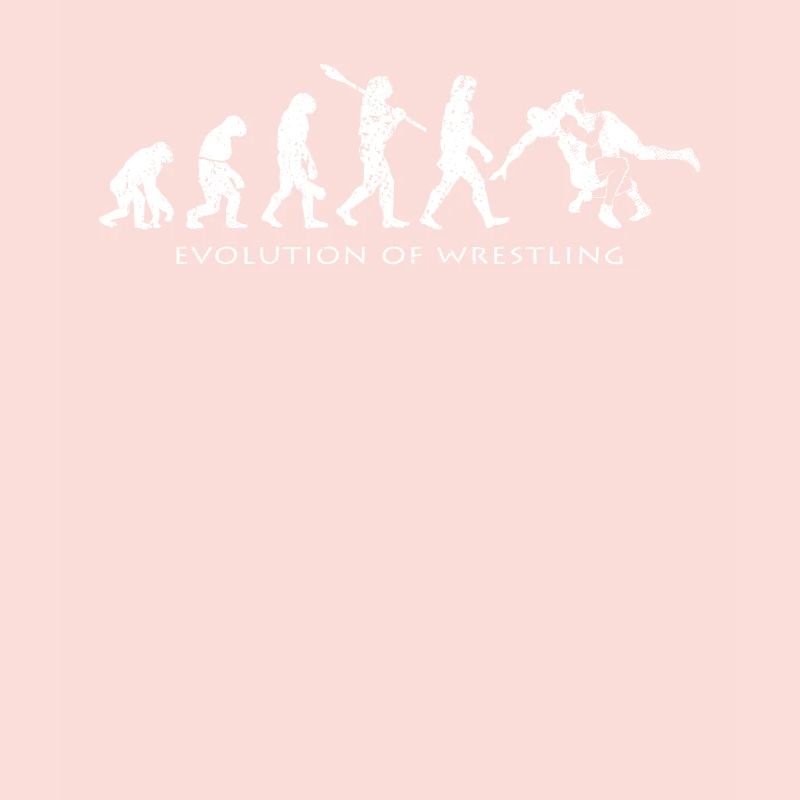 Wrestling Evolution Silhouette Wrestler Gift
