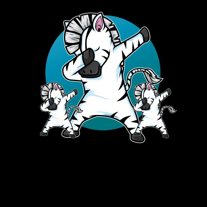 Dabbing Zebra Lustig Dab Tanz Geschenk Geburtstag
