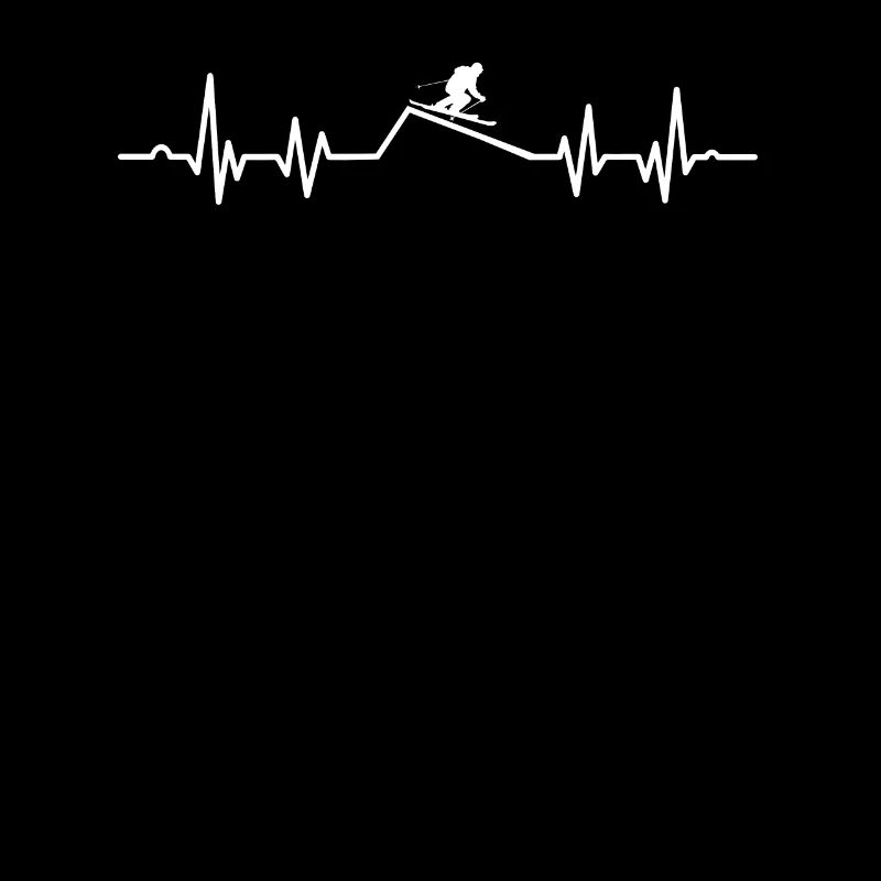 Skiing heartbeat