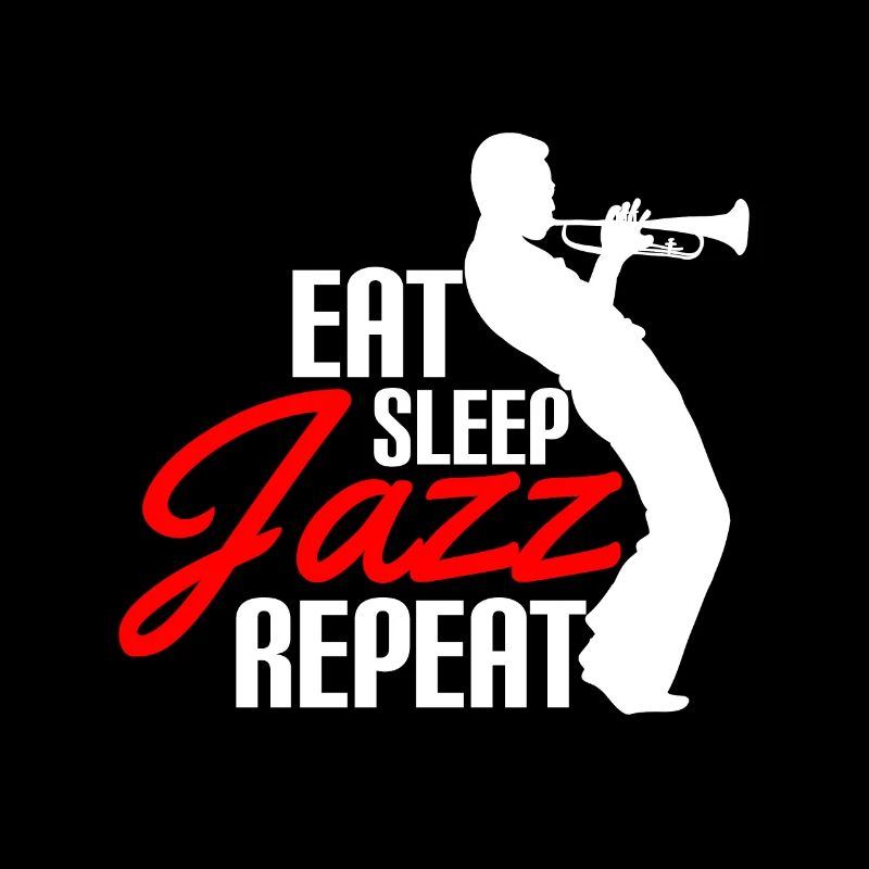 Eat Sleep Jazz Repeat Design Cool Cadeau pour