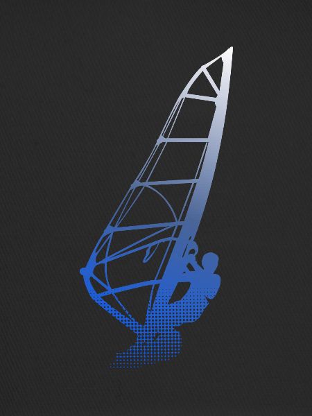Windsurfer Silhouette
