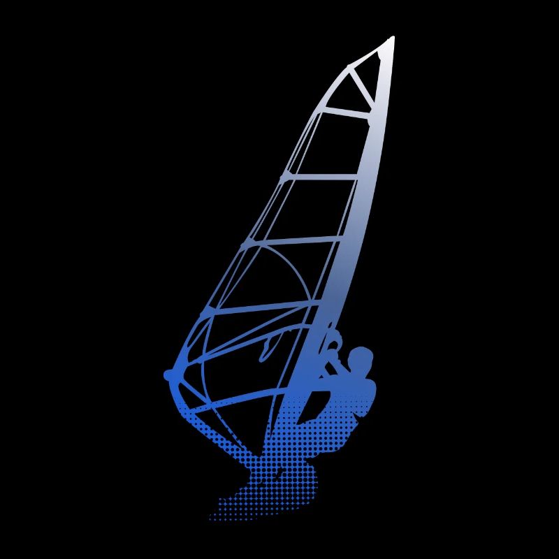 Windsurfer Silhouette