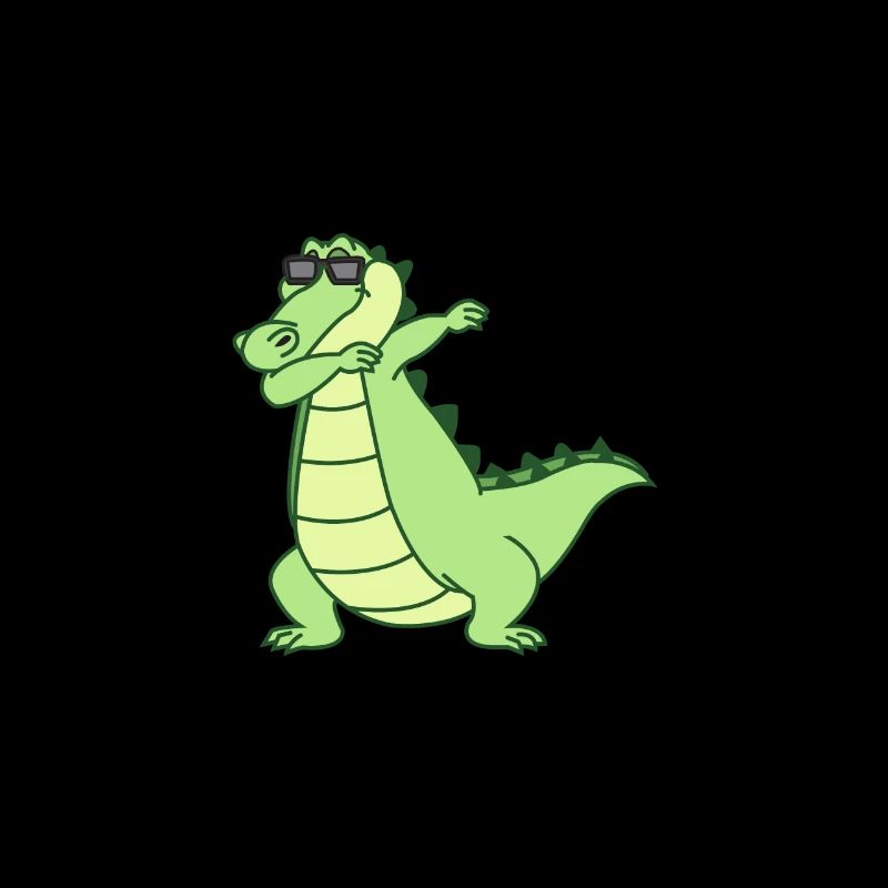 Crocodile Dabbing Dab Dance Geschenk