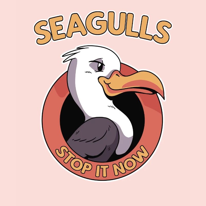 Seagulls Stop It Now Meme Möwe Seemöwe