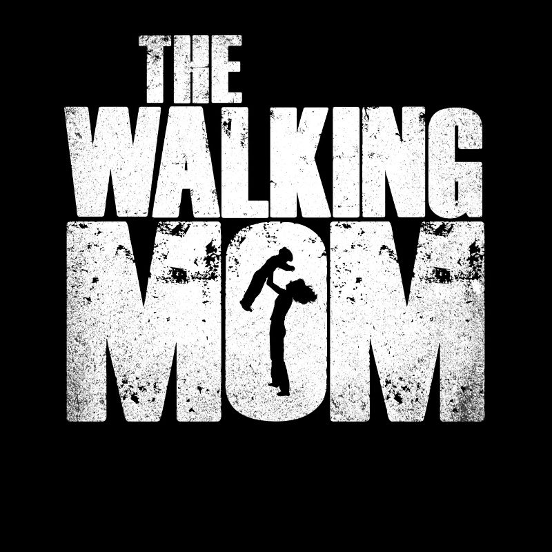 The Walking Mom Mutter und Sohn Tochter