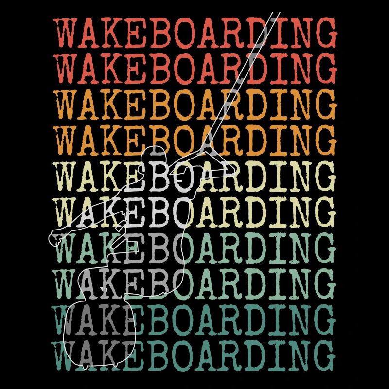 Wakeboarden Retro