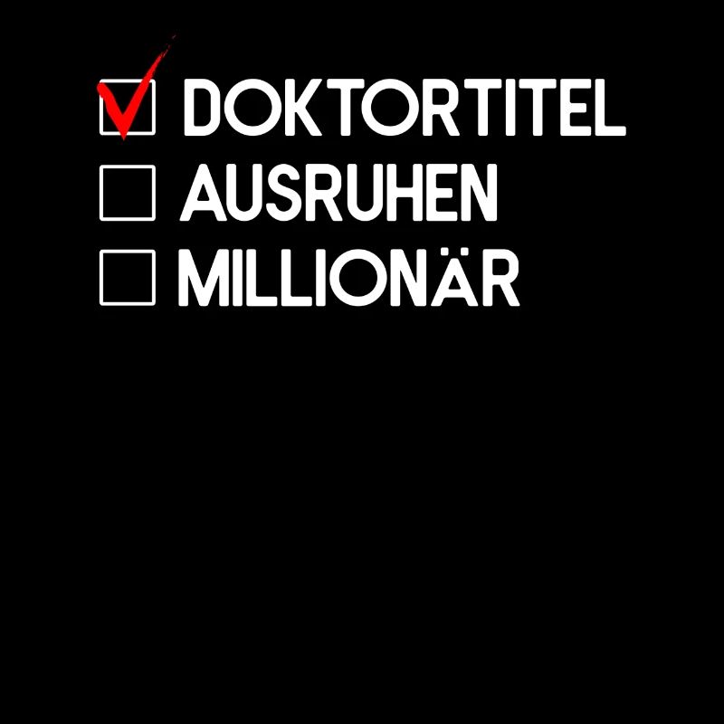 Geschenk zum Doktortitel