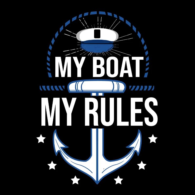 Mon bateau My Rules Gift Propriétaires de bateaux