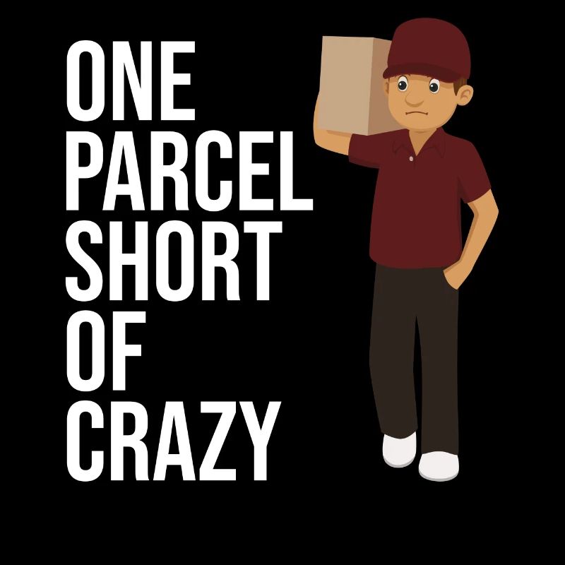 postal worker One Parcel Short Of Crazy For Postal