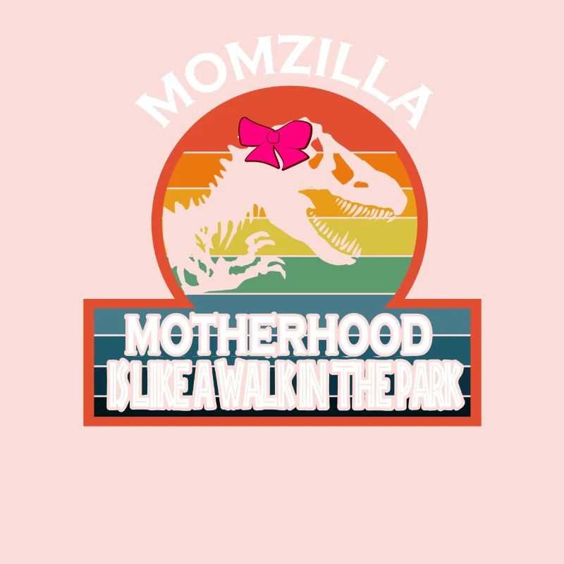 La maternité de Momzilla comme une promenade dans le parc