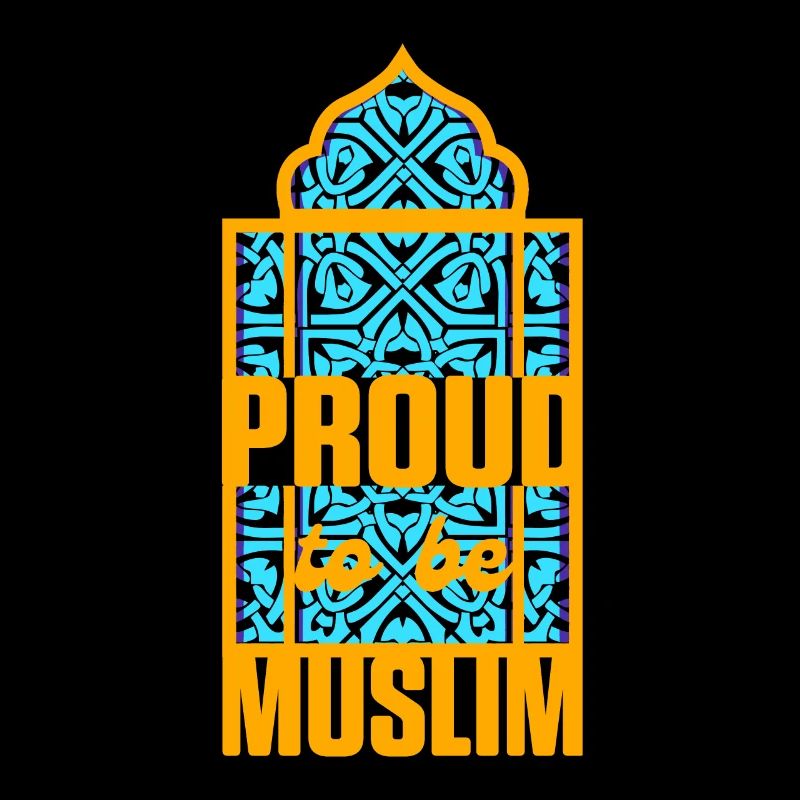 Stolz sein muslimischen Islam Allah Koran Moschee Geschenk