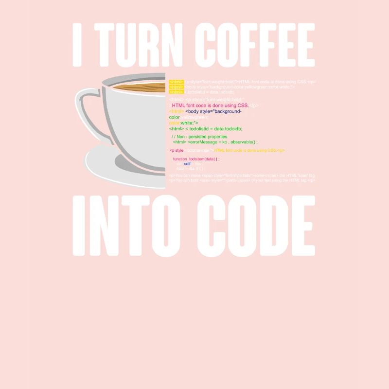 Lustiges Computer Kaffee Programmierer Design