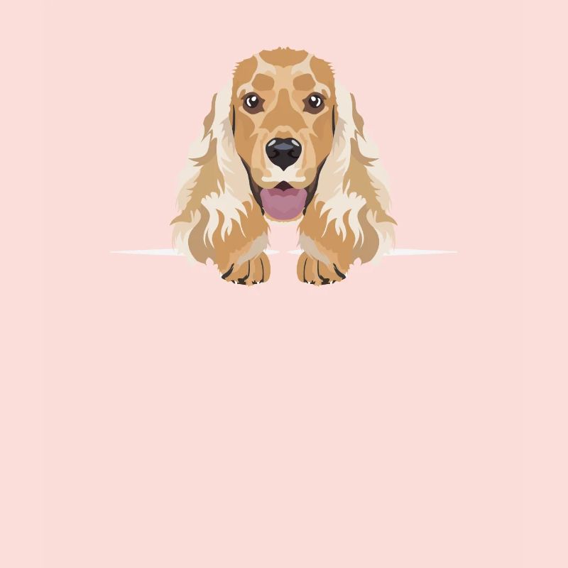 Lächelnder English Cocker Spaniel