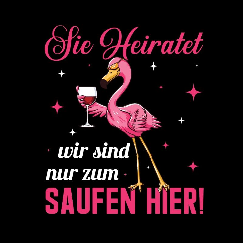 Flamingo JGA Geschenk Junggesellenabschied Party