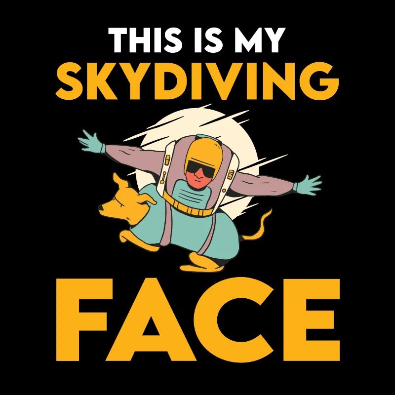 Funny Parachuting This Is My Skydiving
