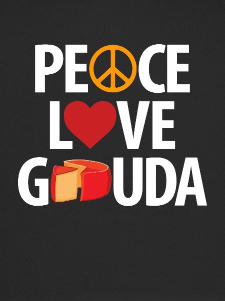 Gouda cheese piece