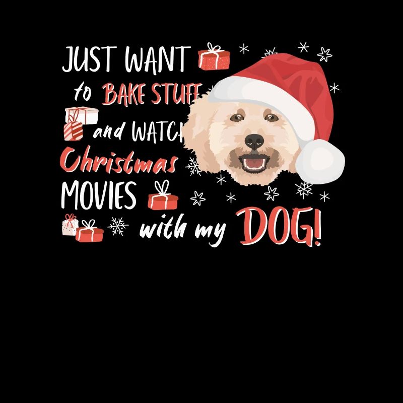 Caniche Joyeux Noël