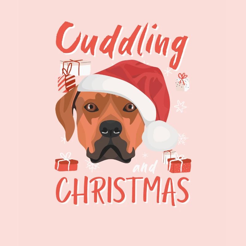 Rhodesian Ridgeback Joyeux Noël