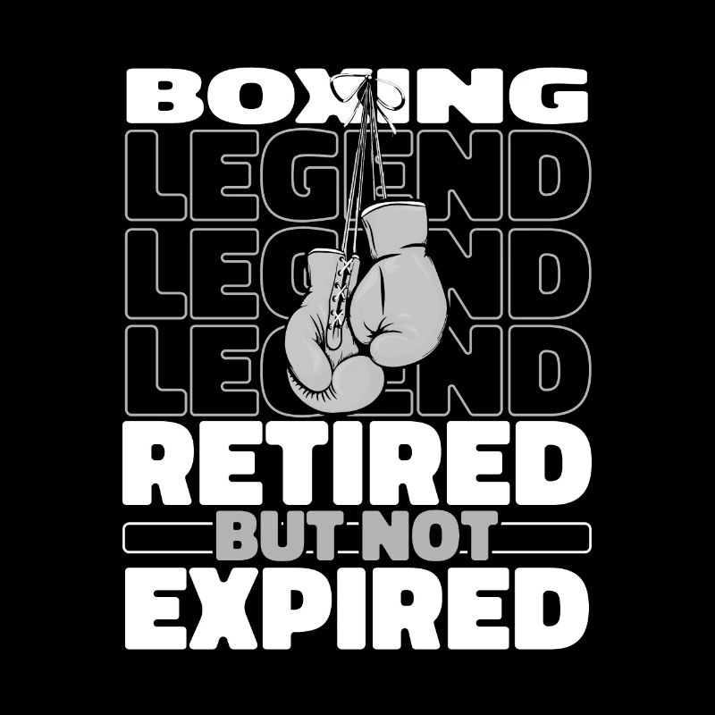 Boxen Boxer Im Ruhestand