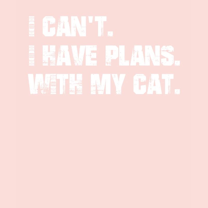 J’ai des projets. Avec mon chat.