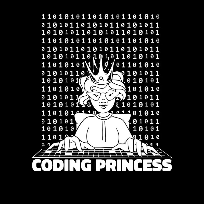 Développeur Coder Programmeur Princess