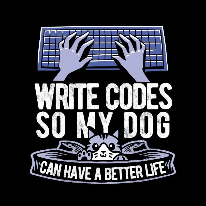 Développeur Coder Programmeur Cat