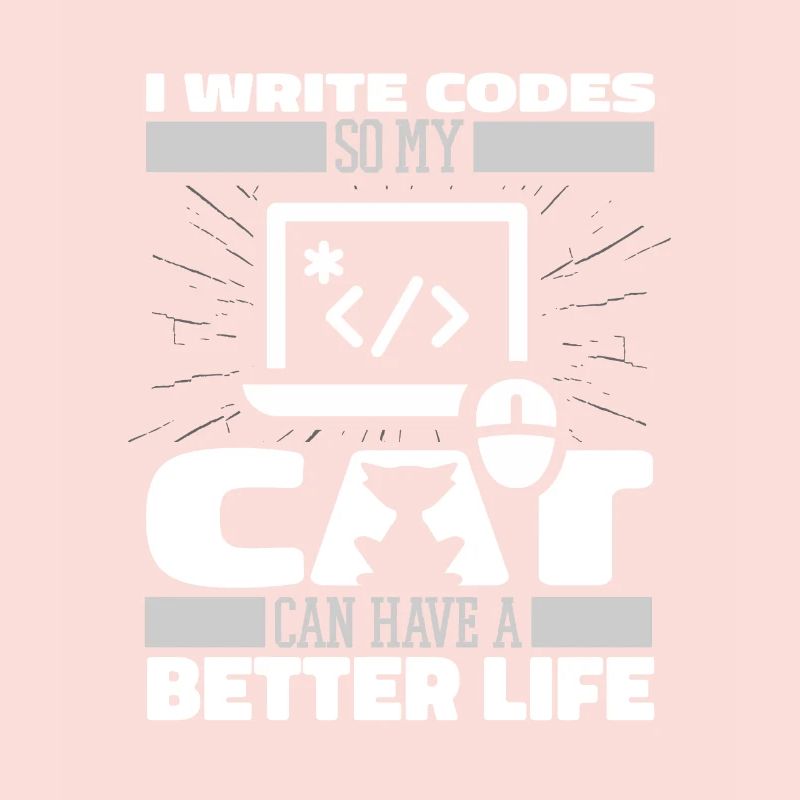 Entwickler Coder Programmierer Katze