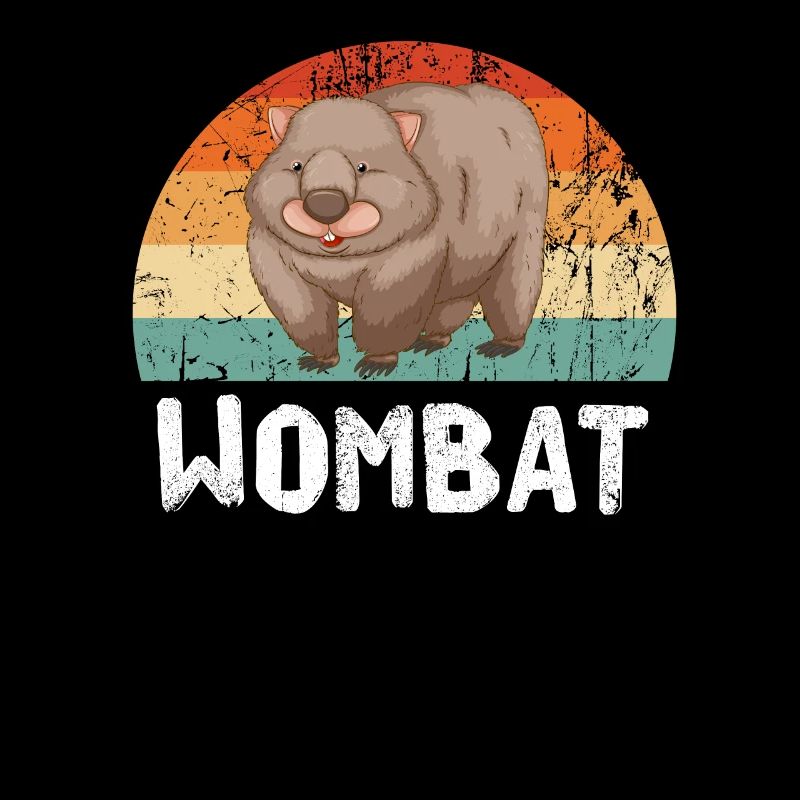 Wombats Wombat Australisches Tier Geschenk