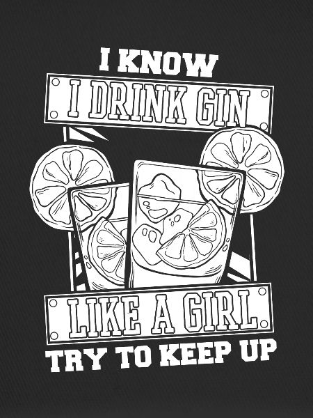 fille au gin