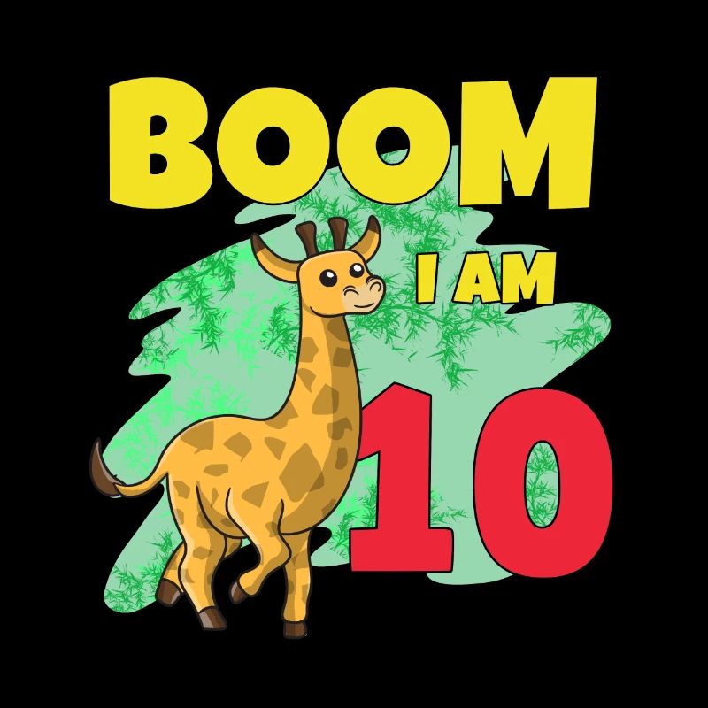 10th birthday giraffe