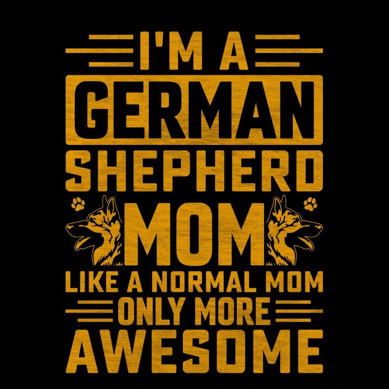 Ich bin Mutter eines Deutschen Schäferhundes