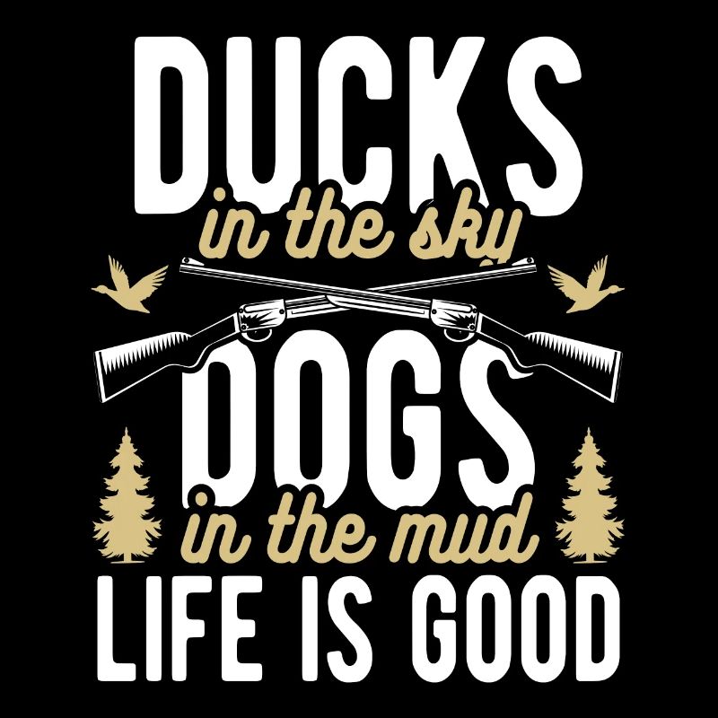 Chasseurs de canards Chiens de chasse aux canards excursion de chasse