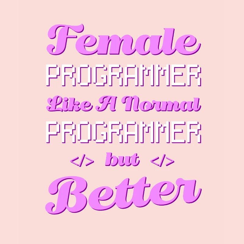 Developer Coder Programmer Female