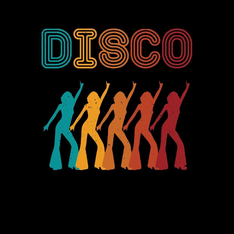 Disco Queens Retro 80s 70s 90s Vintage