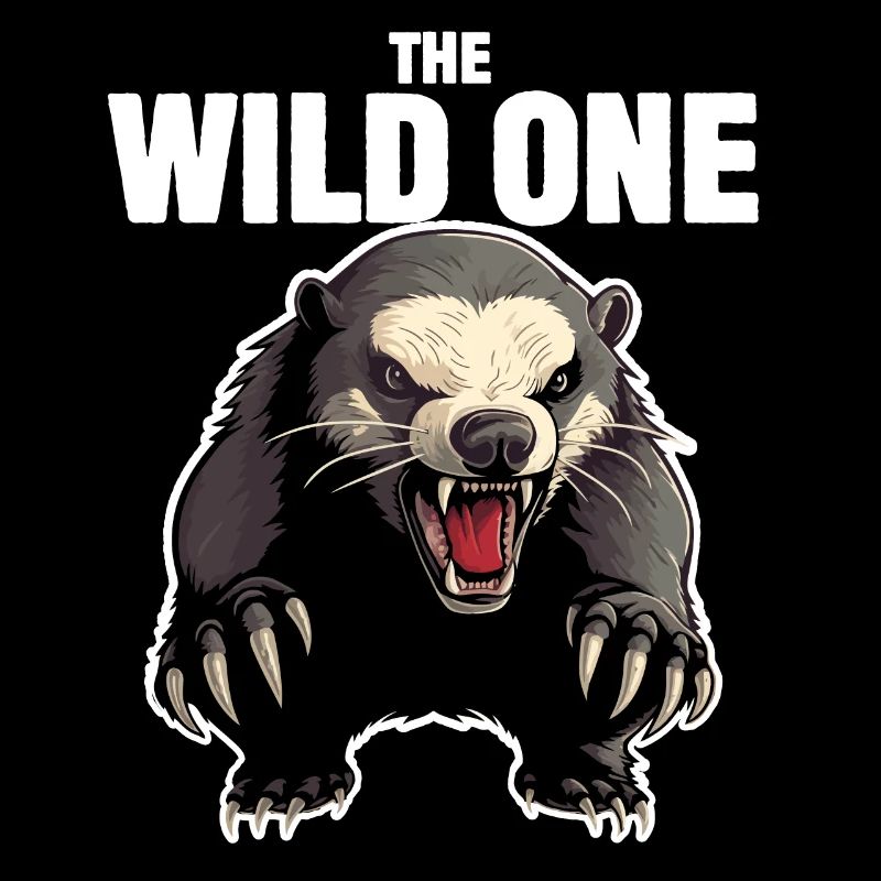 Honey Badger The Wild One