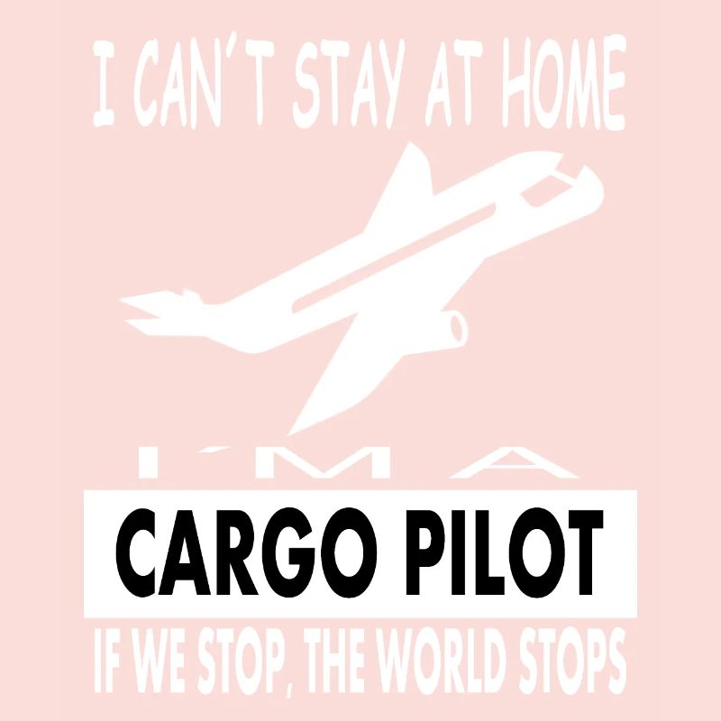 Ich bin Cargopilot Spruch stolzer Pilot Geschenk