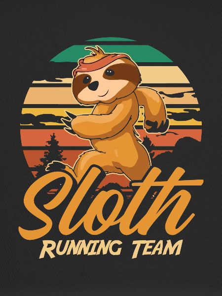 Sloth cute sloth running