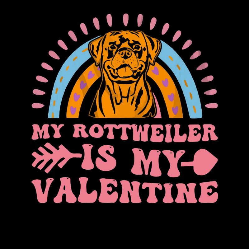 Mon Rottweiler est mon Valentin
