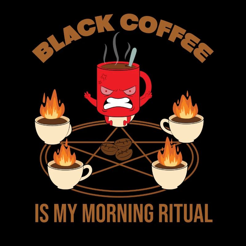 Schwarzer Kaffee ist mein Morgenritual