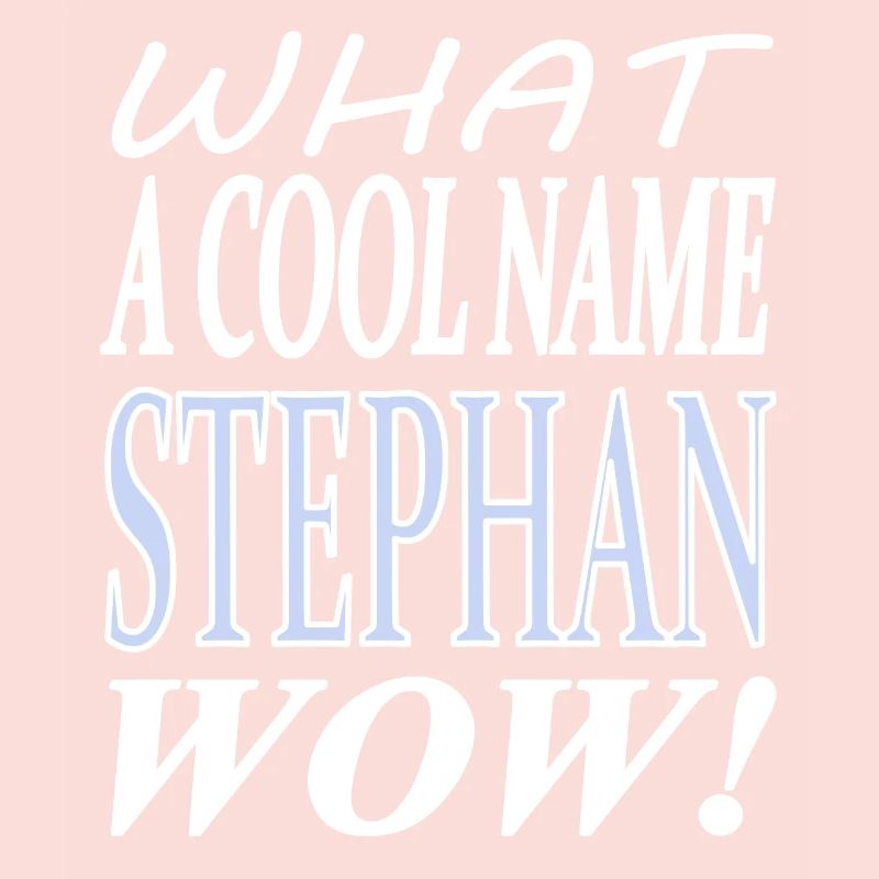 Ich heiße Stephan ich bin Stephan Geschenkidee