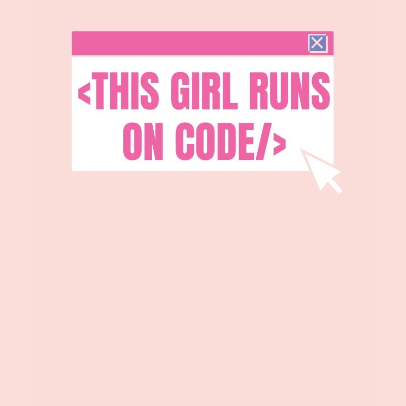 Développeur Coder Programmeur Girl