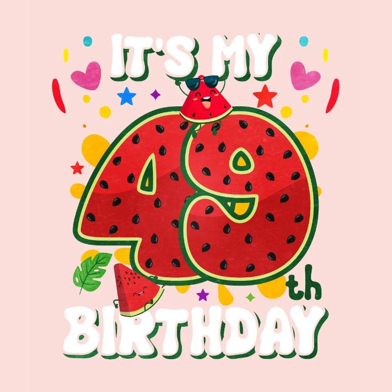 49e anniversaire Pastèque