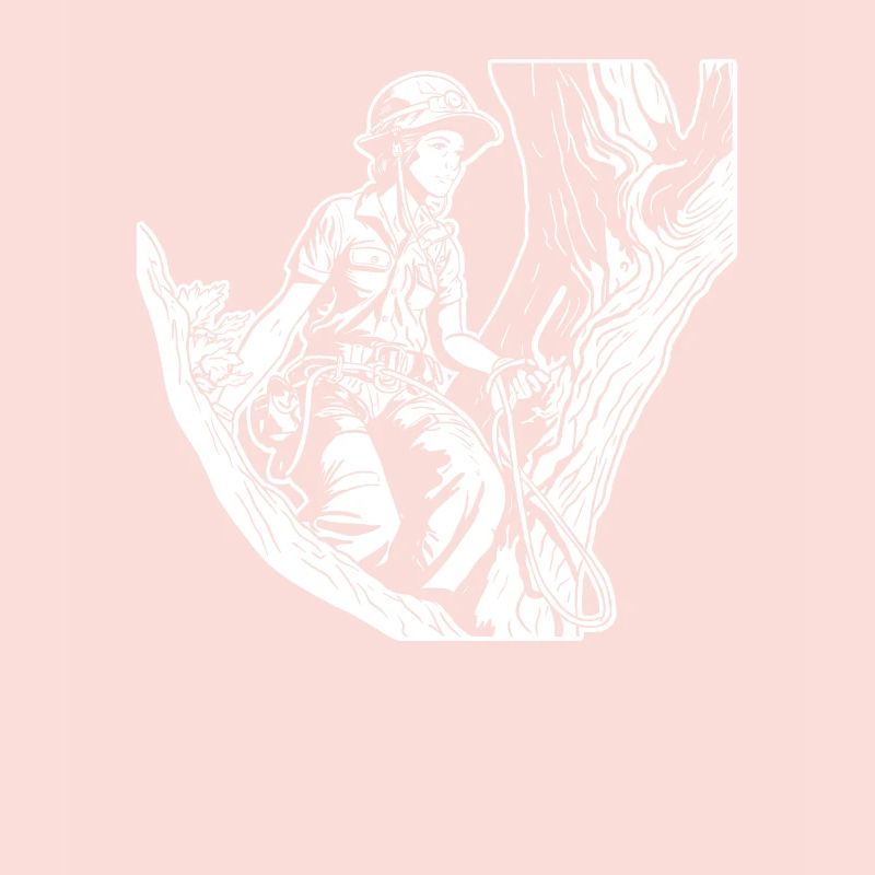 Baumpfleger Baumkletterer Arborist