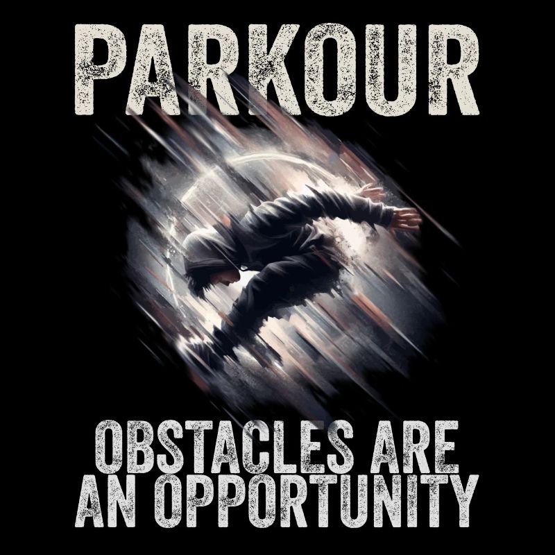 Parkour-Hindernisse sind eine Chance