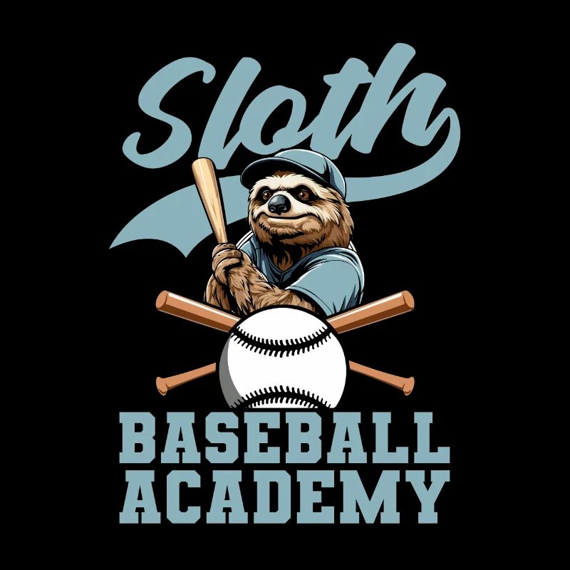 Sloth Cool Sloth Baseball
