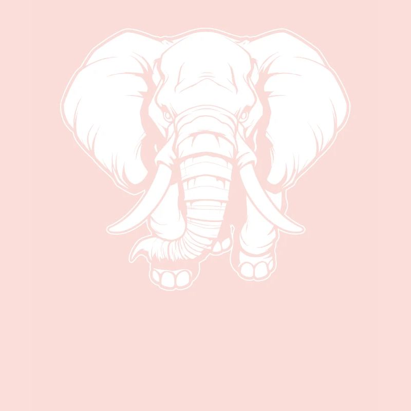 Elefant Wütend