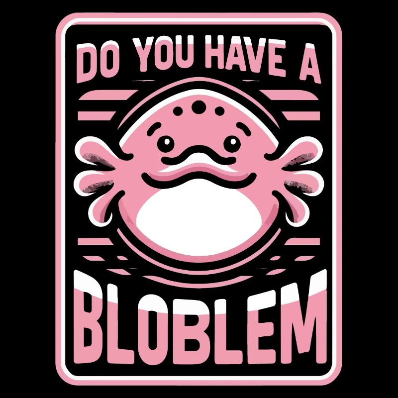 Blobfish Poisson Drôle Blob Blobby Blob Poisson