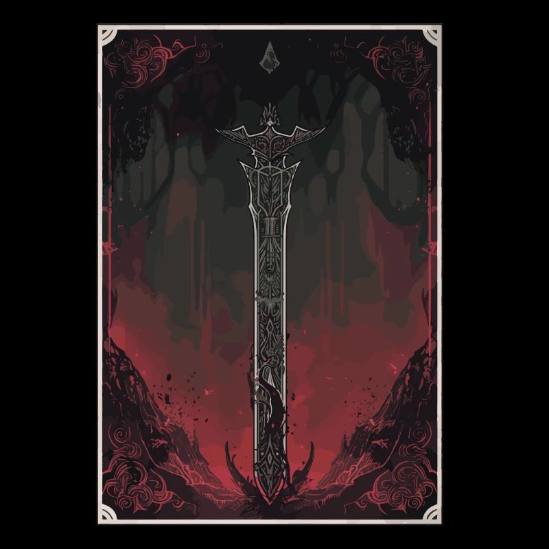 Die verfluchte Klinge Tarot