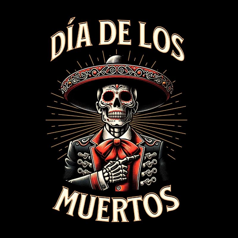 Dia De Los Muertos Farbenfrohes
