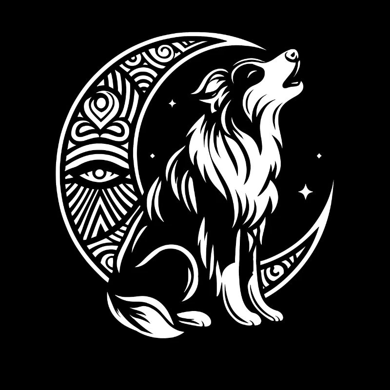 Australian Shepherd Stammes Moon Phases